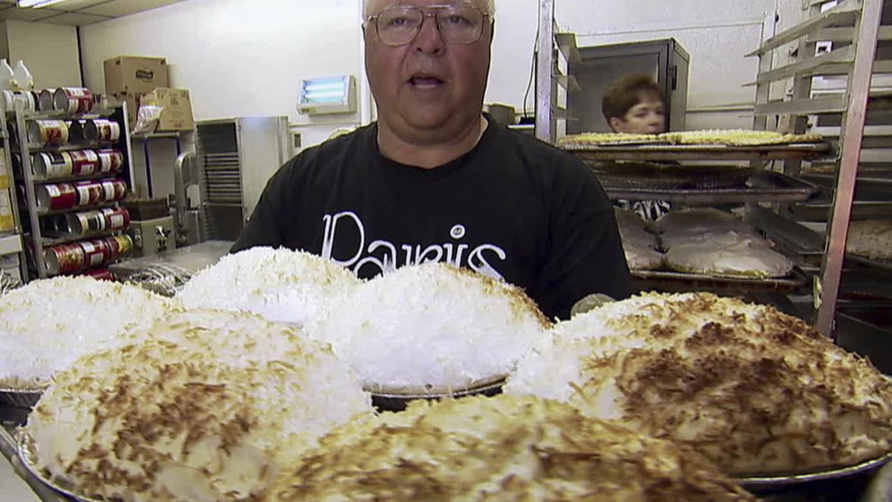 Paris' Coconut Meringue Pie