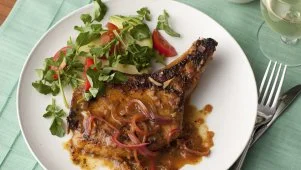 Guy's Cuban Pork Chops