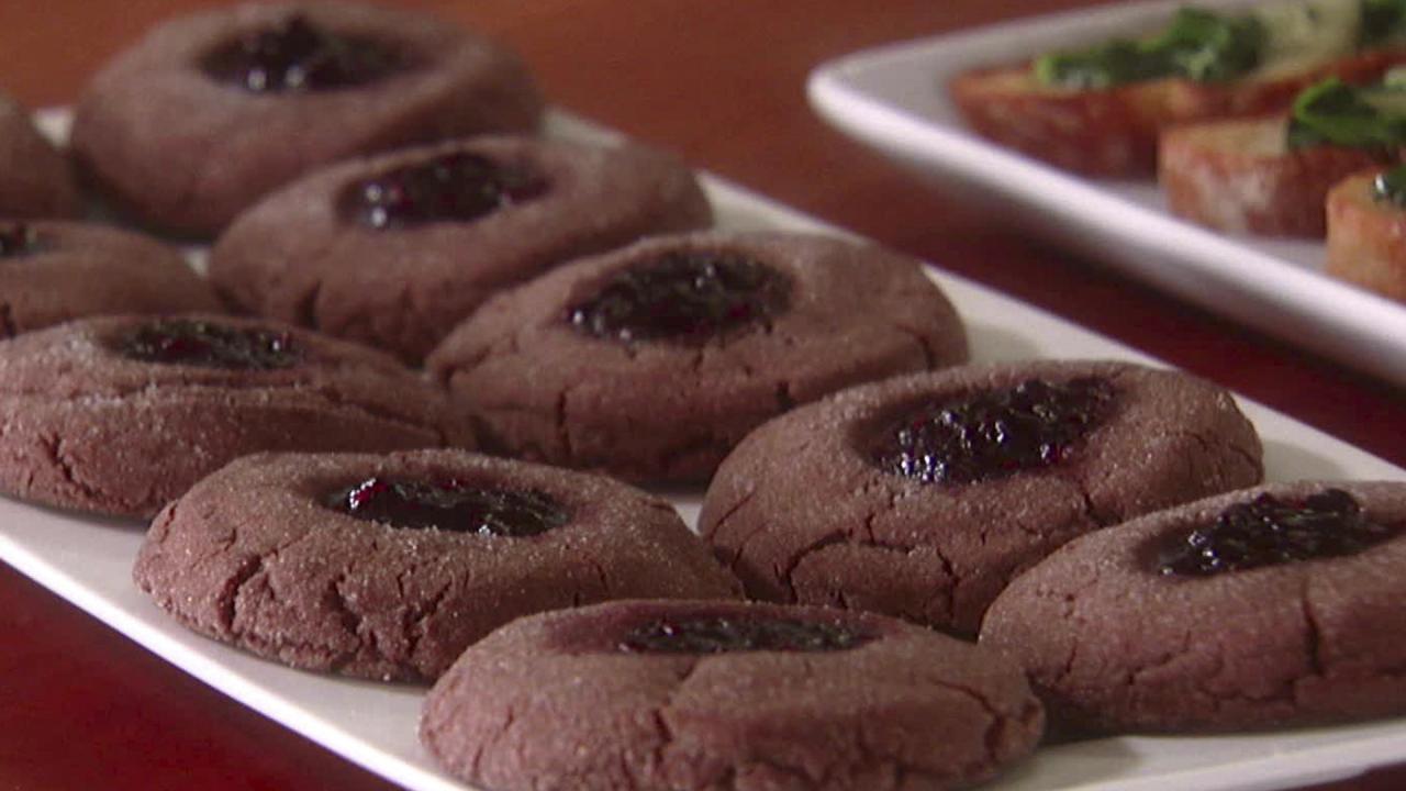 Peanut Butter and Jam Cookies