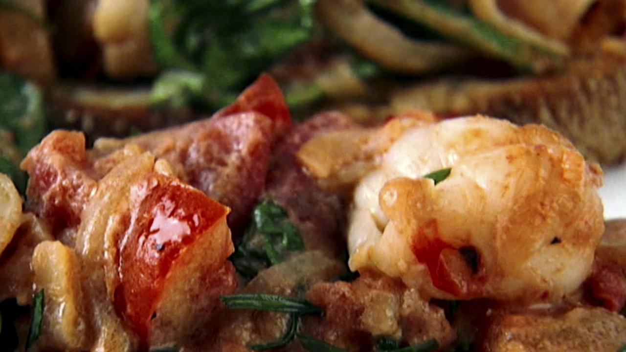 Giada's Bruschetta With Shrimp