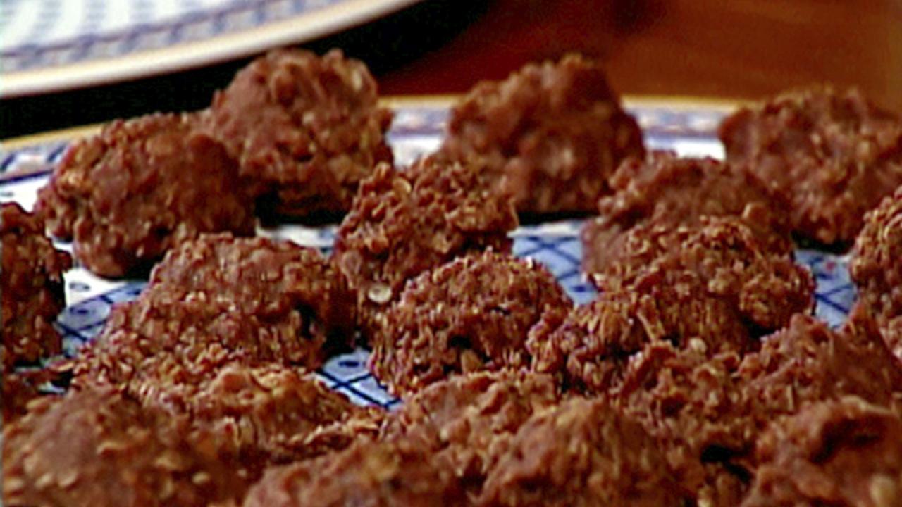 Chocolate-PB No-Bake Cookies