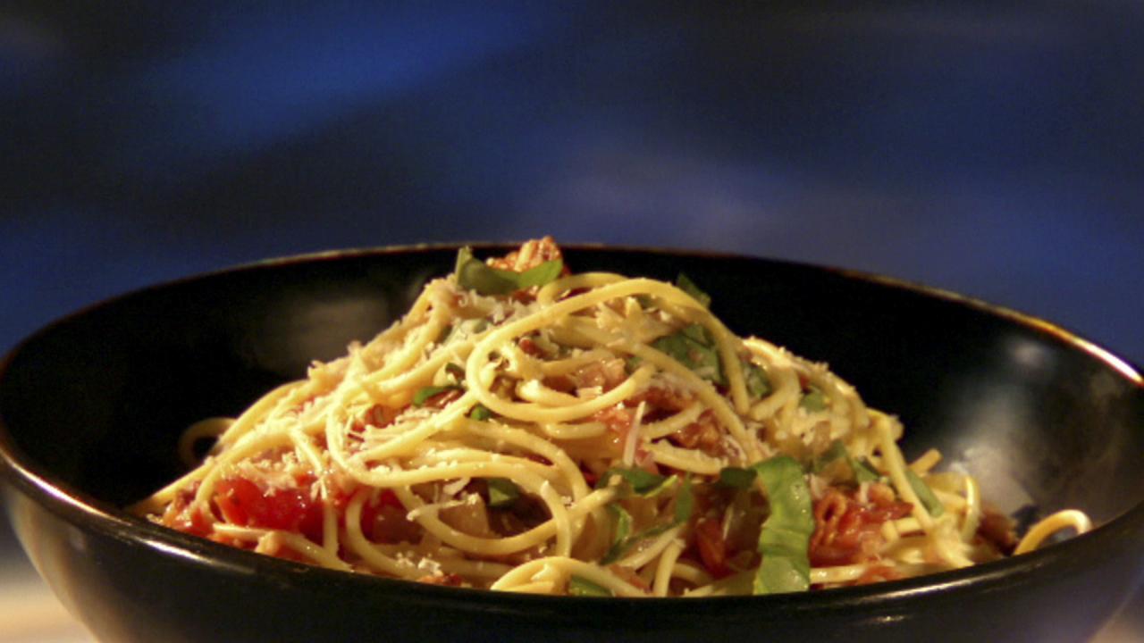 Guy's Bacon and Tomato Pasta