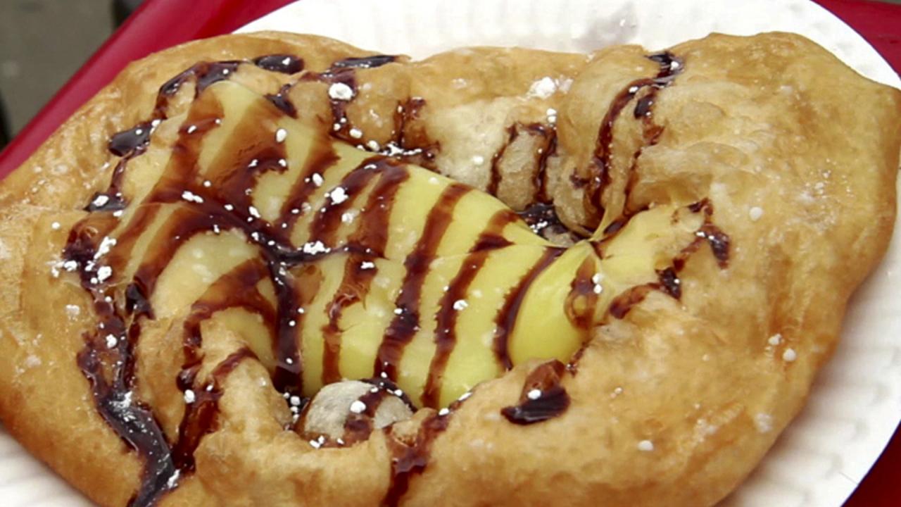 Boston Cream Fried Dough