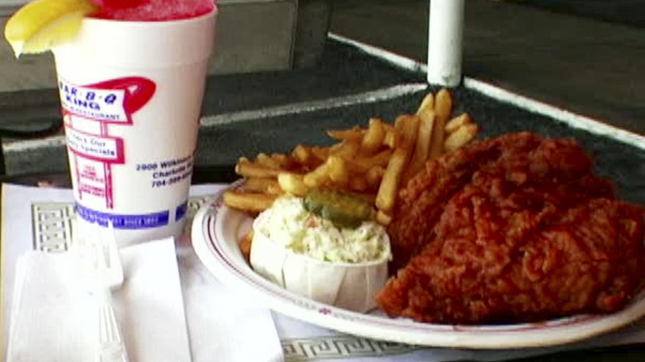 Bar-B-Q Fried Chicken With Guy