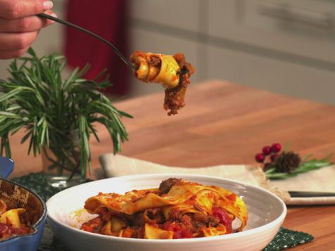 Braised Pork and Beef Ragu with Pappardelle