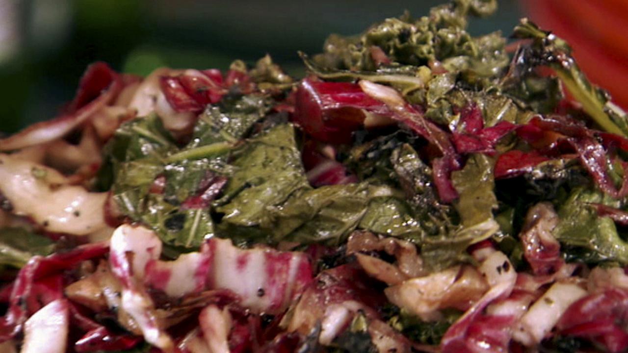 Radicchio-Kale "Sauerkraut"