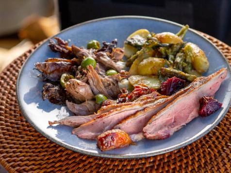 Whole Liberty Duckling with Sauce Bigarade