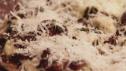 Skillet Fried Pizza with Roasted Mushrooms