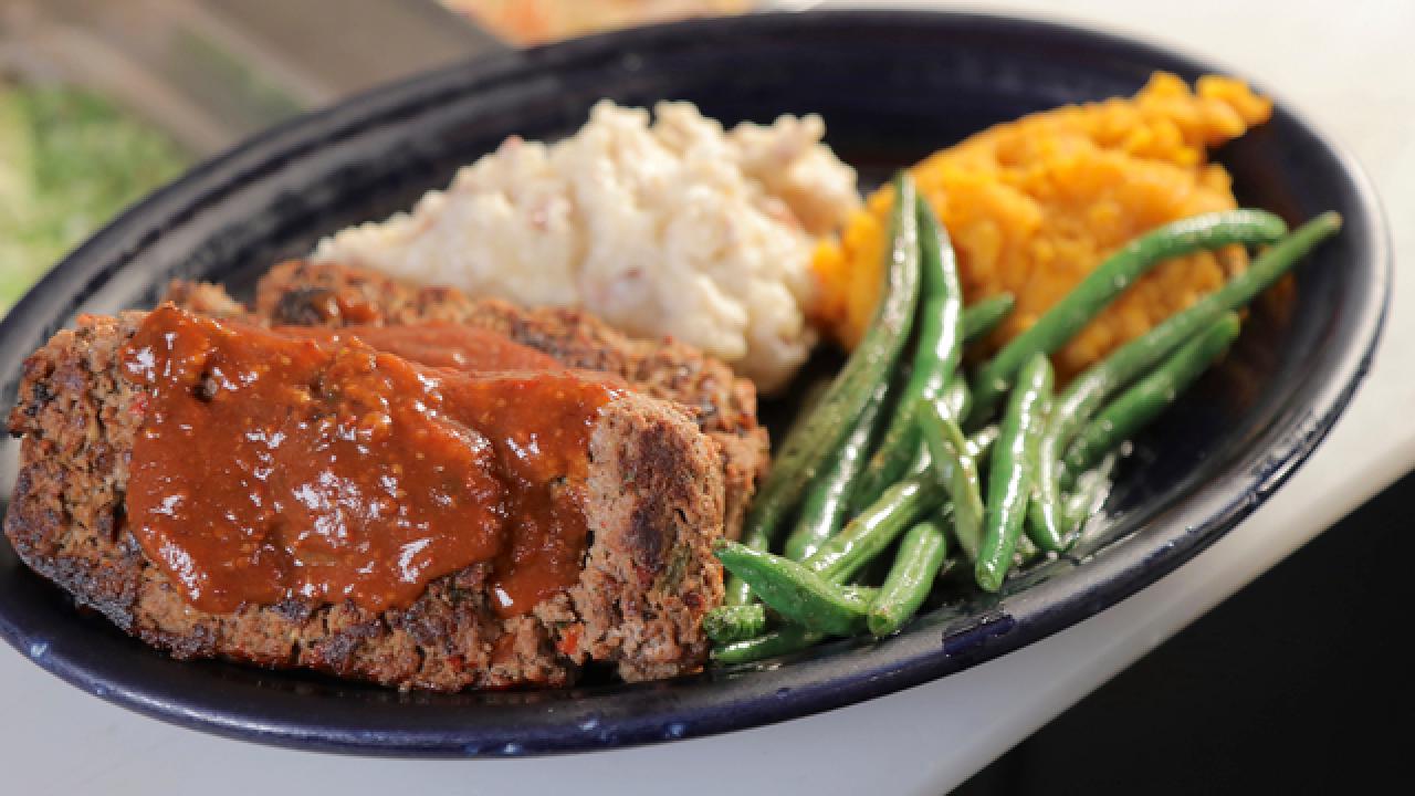 Moat Mountain's BBQ Meatloaf