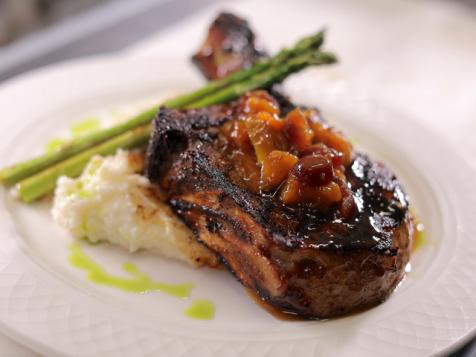 Bourbon Barbecue Pork Chop