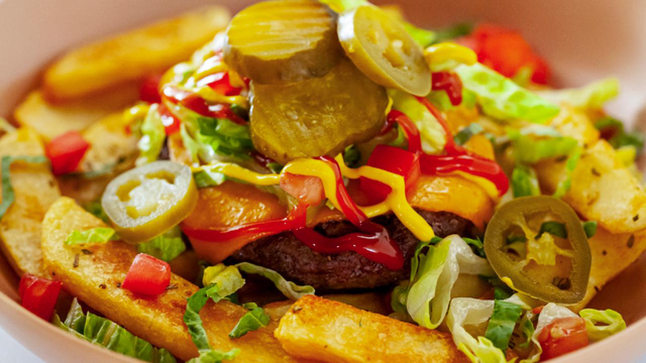 Bacon Cheeseburger Salad