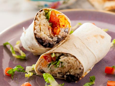 Slow-Cooker Chicken Verde Burritos
