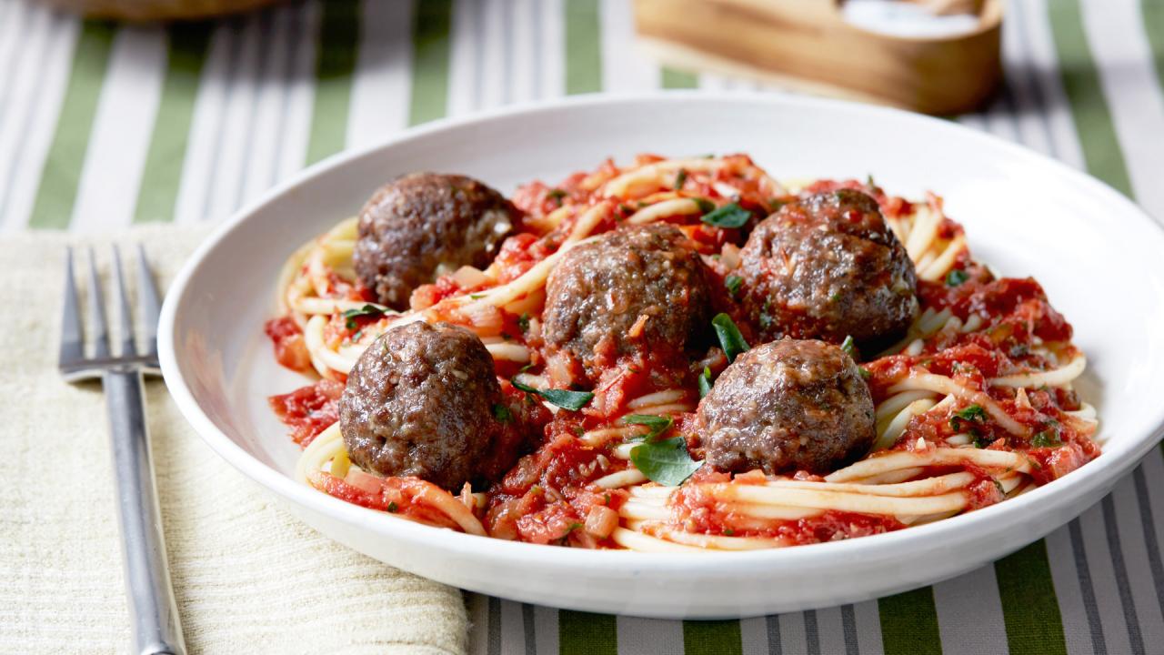 Quick Spaghetti and Meatballs