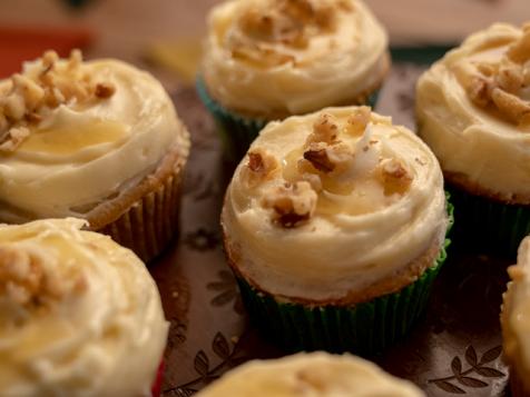 Honey Cupcakes with Salted Honey Frosting