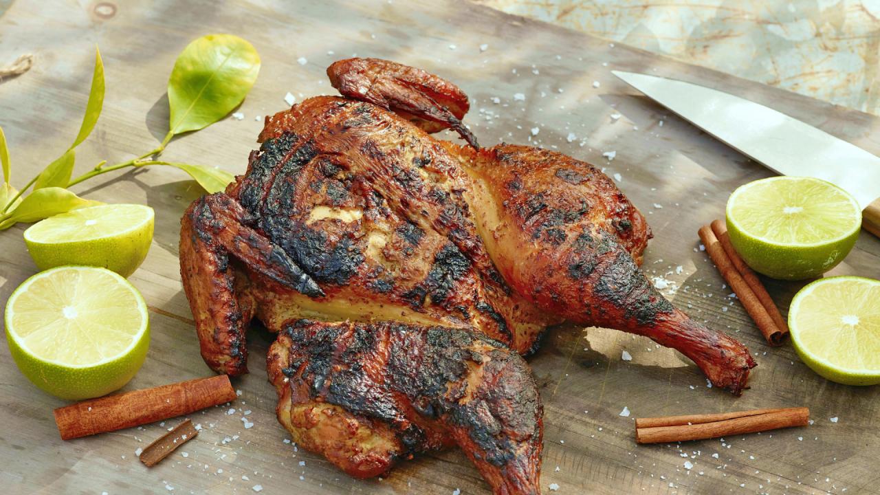 Spice-Smoked Ginger Chicken