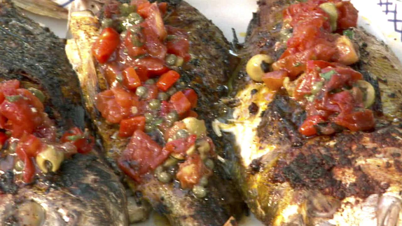 Pink Snapper & Vera Cruz Salsa