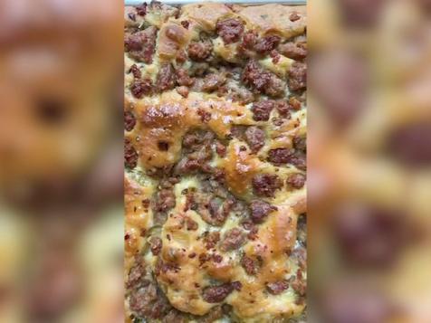Thanksgiving Stuffing Focaccia
