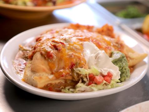 Chicken Stuffed Sopapilla