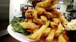 Catfish Dinner With Sunny