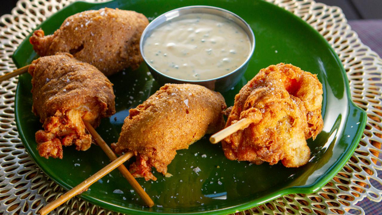 Shrimp Corn Dogs with Boili
