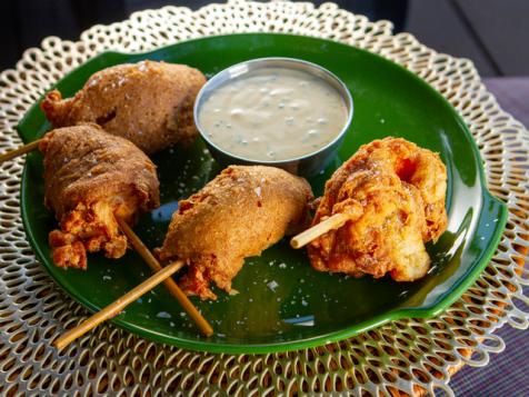 Shrimp Corn Dogs with Boili
