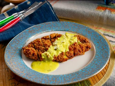 Peanut Fried Steak with Yogurt Turmeric Gravy