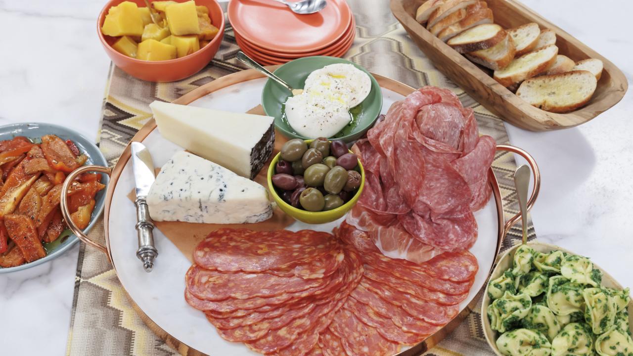 My Favorite Salami and Cheese Platter