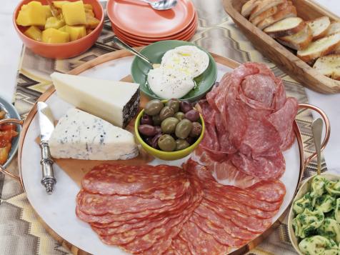 My Favorite Salami and Cheese Platter