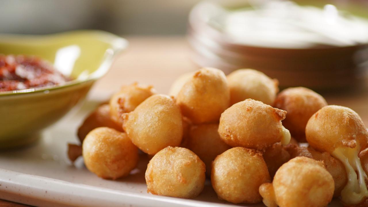 Beer Battered Italian Mozza Balls