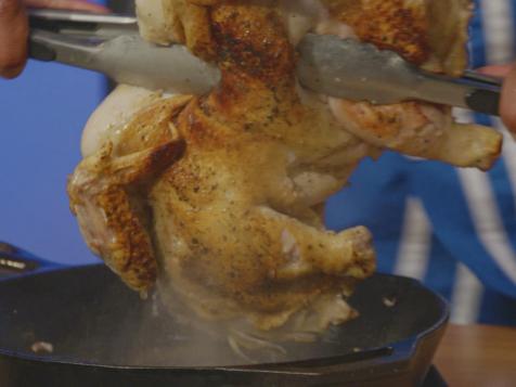 Searing Whole Chicken