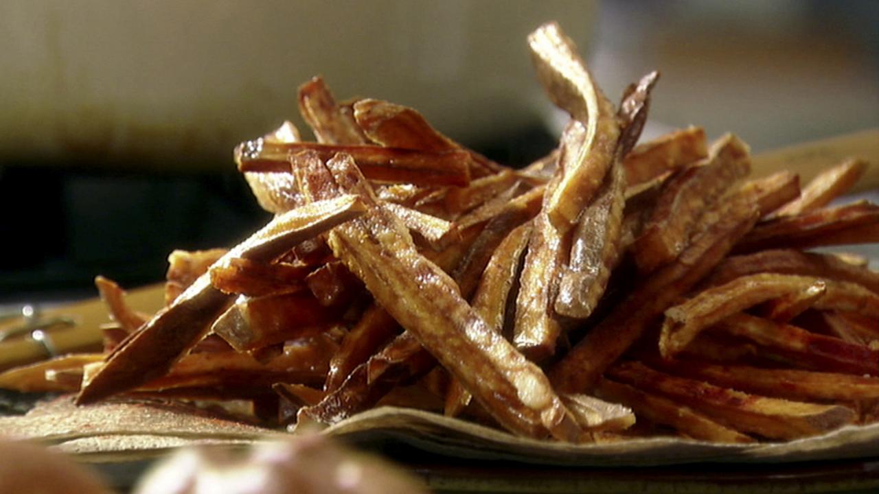 Battered Sweet Potato Fries