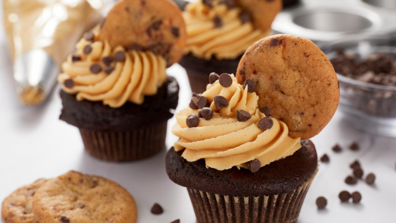 Chocolate Chip Cookie Cupcakes
