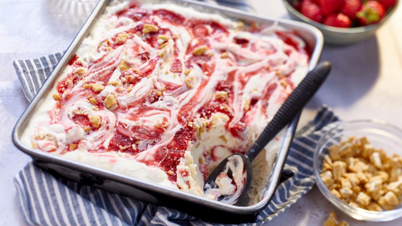 Strawberry Cheesecake Ice Cream