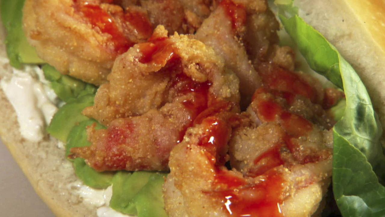 Crispy Tiger Prawn Sandwich