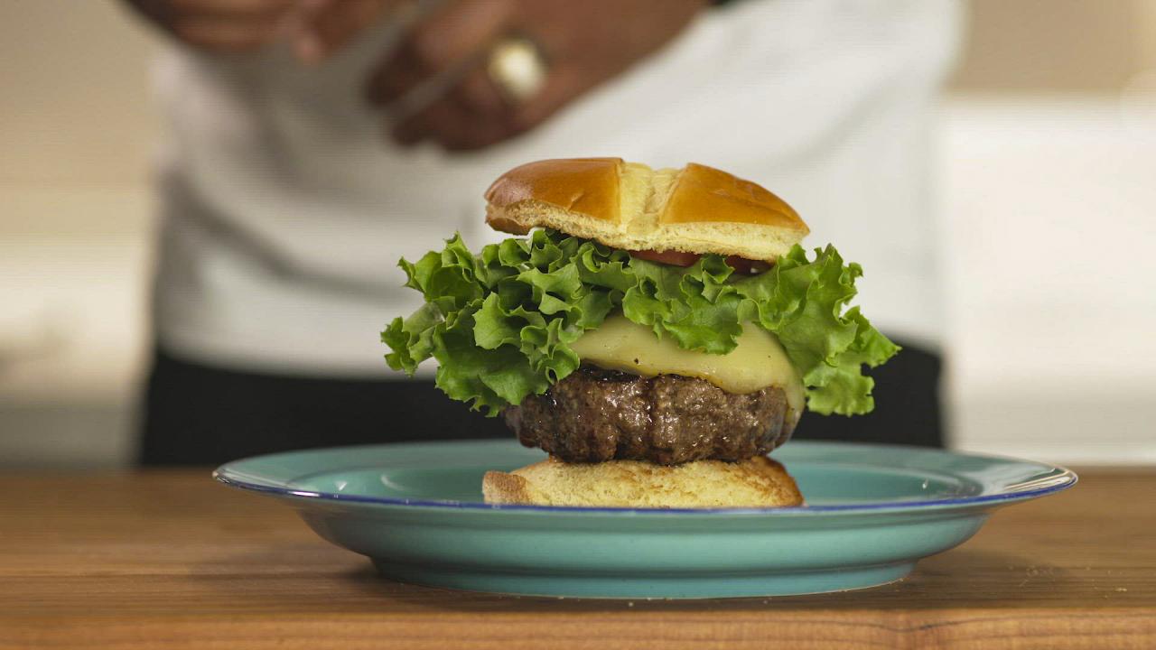 Onion Jam Burger