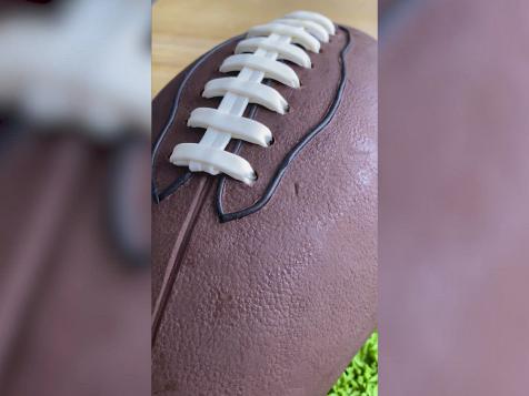 Dan's Football Cake