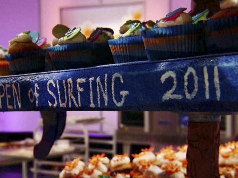 U.S. Open of Surfing Cupcakes