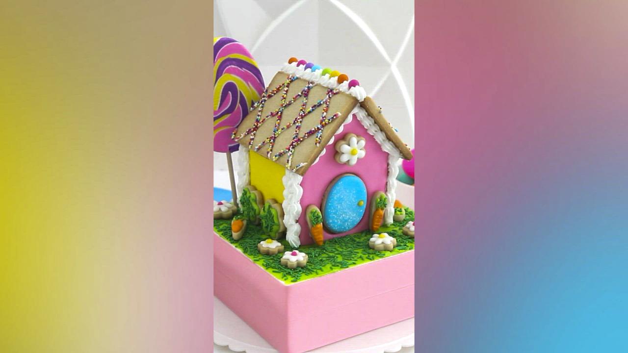 Spring Sugar Cookie House