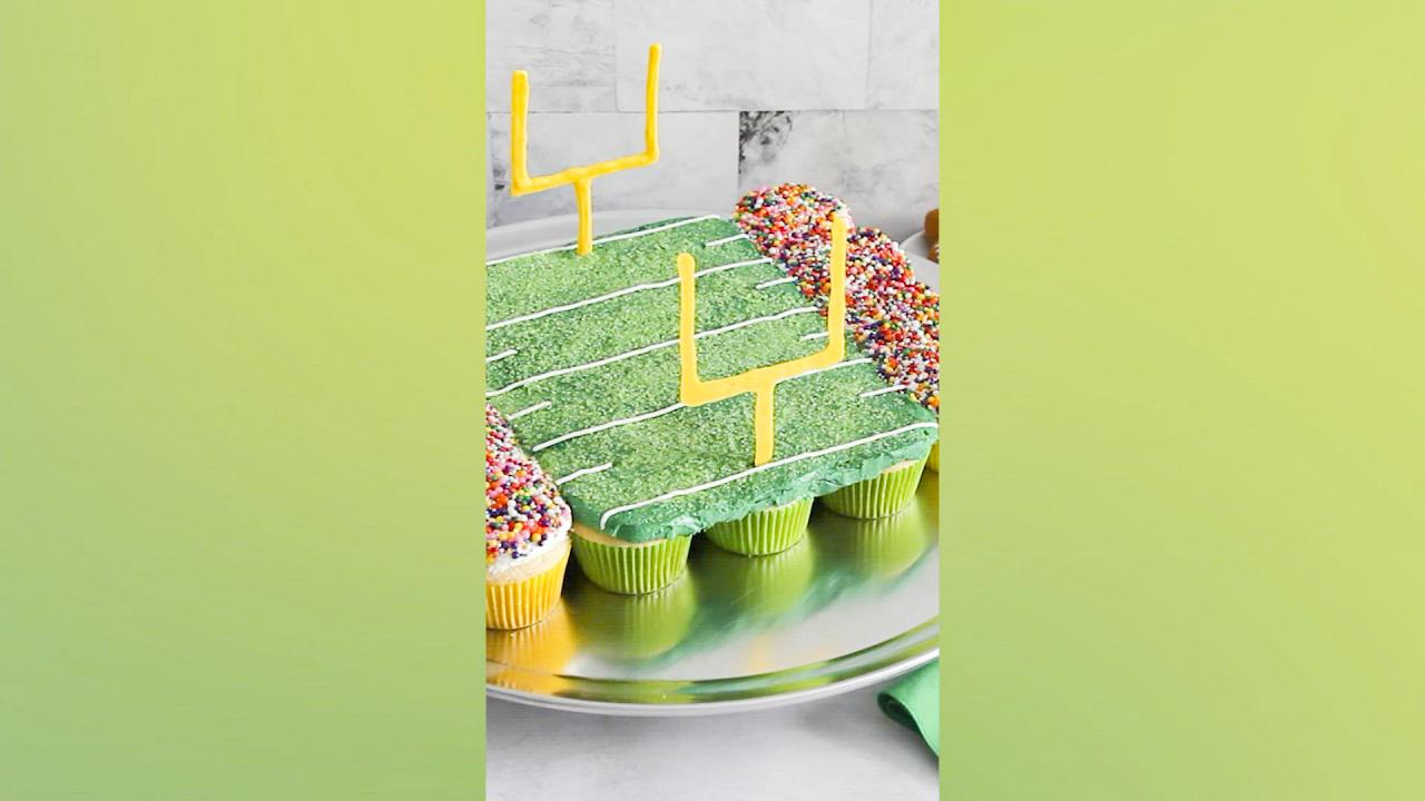 Game Day Cupcakes