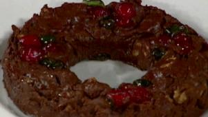 Five-Minute Fudge Wreath