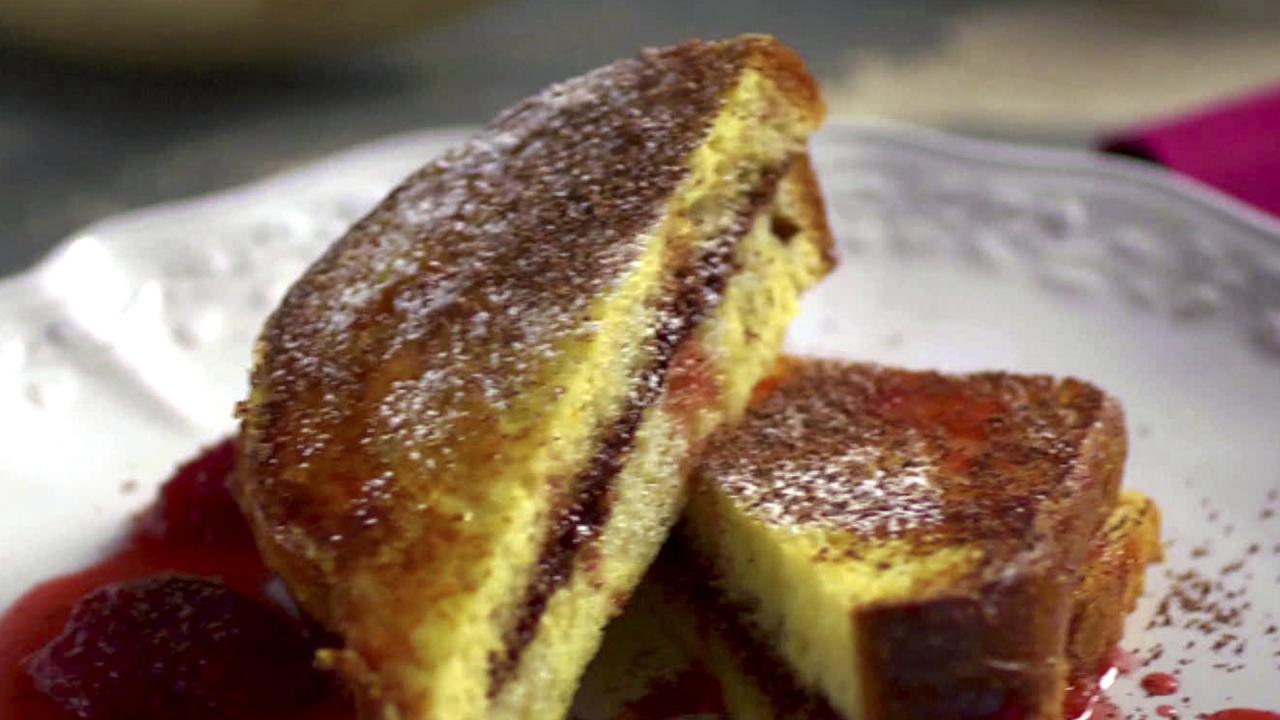 Chocolate Stuffed French Toast