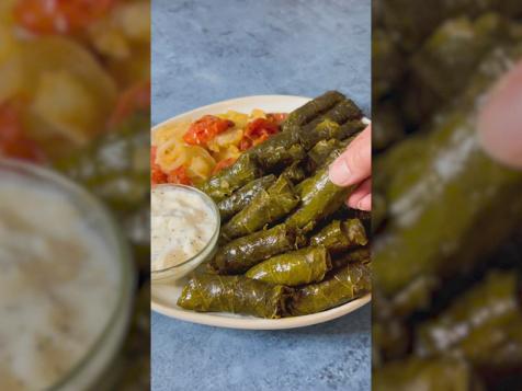 Shadi's Stuffed Grape Leaves