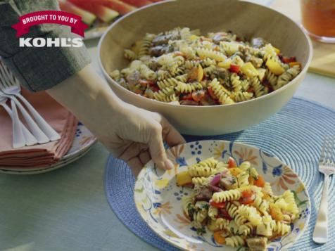 Sausage and Peppers Pasta Salad