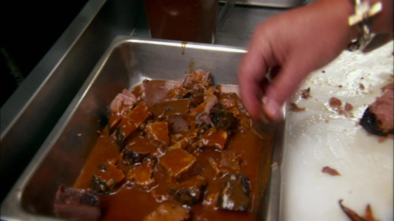 Burnt Ends Sandwich at Whitner's Barbecue