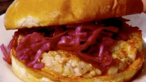 Salmon Burgers With Guy Fieri
