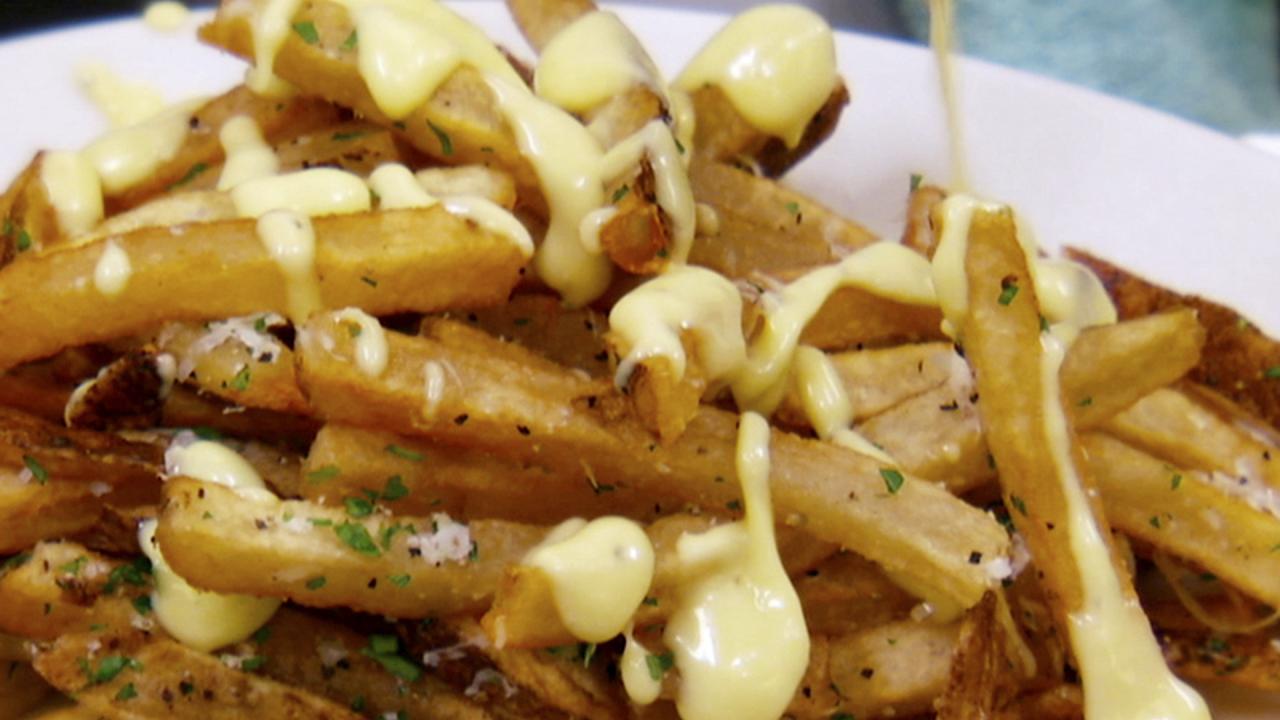 Truffle French Fries at DMK Burger Bar