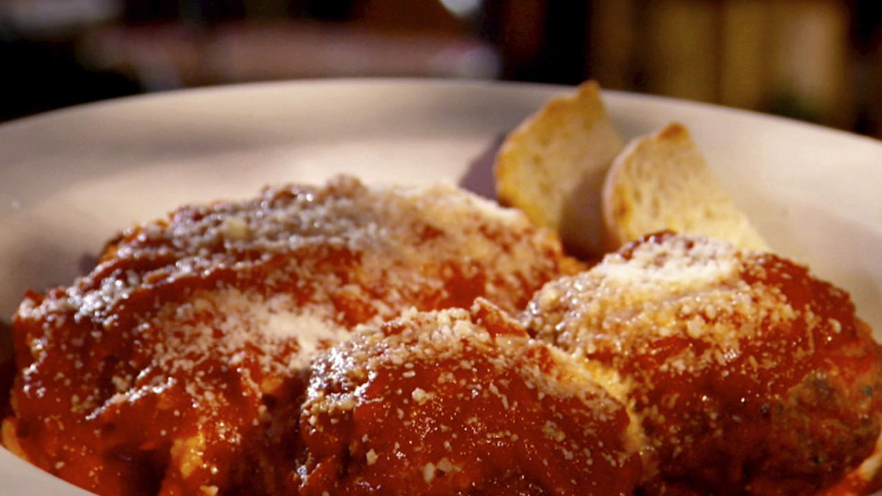 Stuffed Meatballs at Rigoletto
