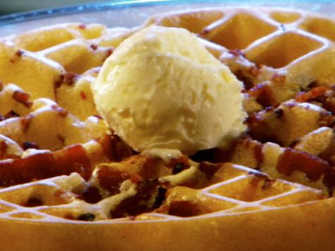 Bacon Waffles With Guy