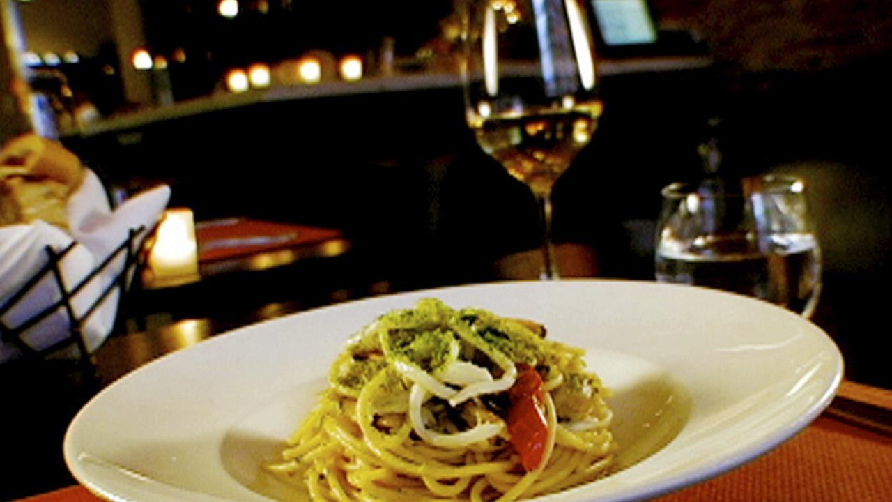 Scott's Spaghetti With Seafood