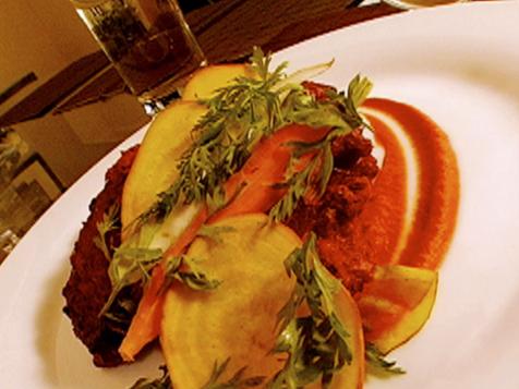 Beet & Red Onion Potato Latkes